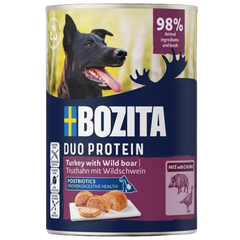 Bozita Dog Paté Pute mit Wildschwein 400 g