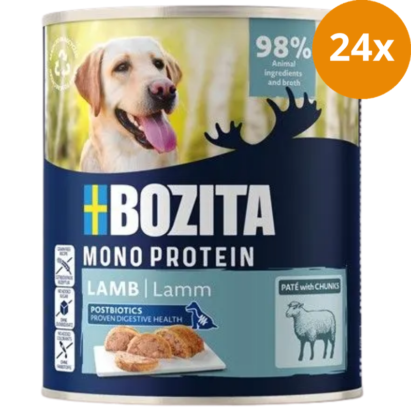 Bozita Dog Paté Lamm 800 g