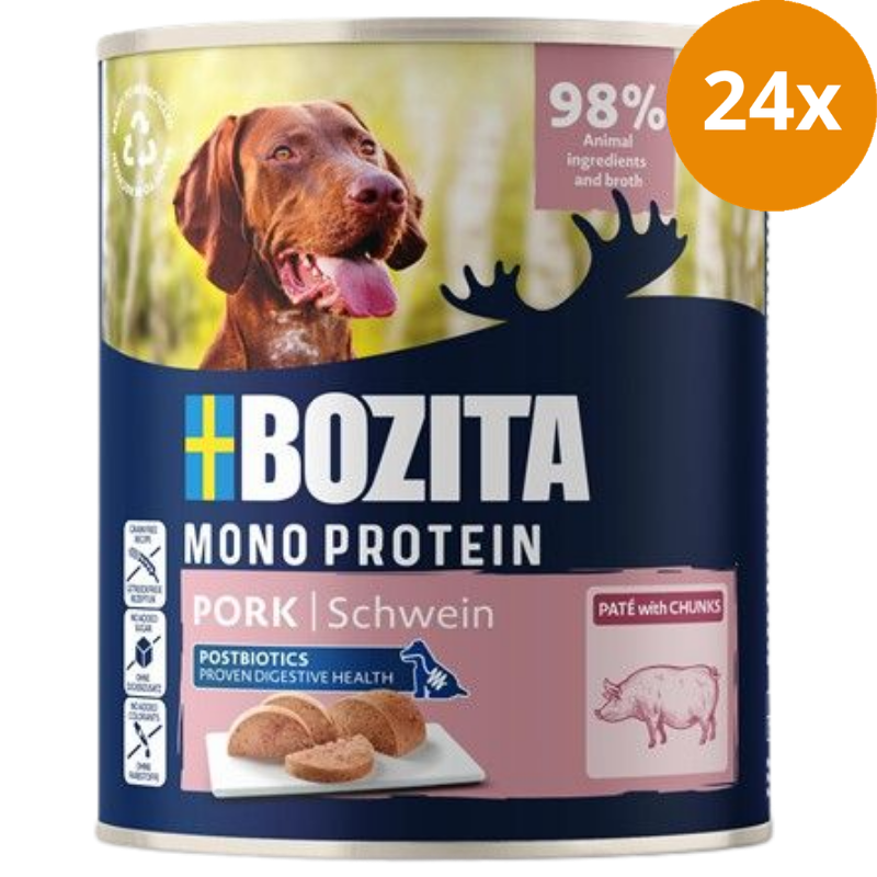 Bozita Dog Paté Schwein 800 g