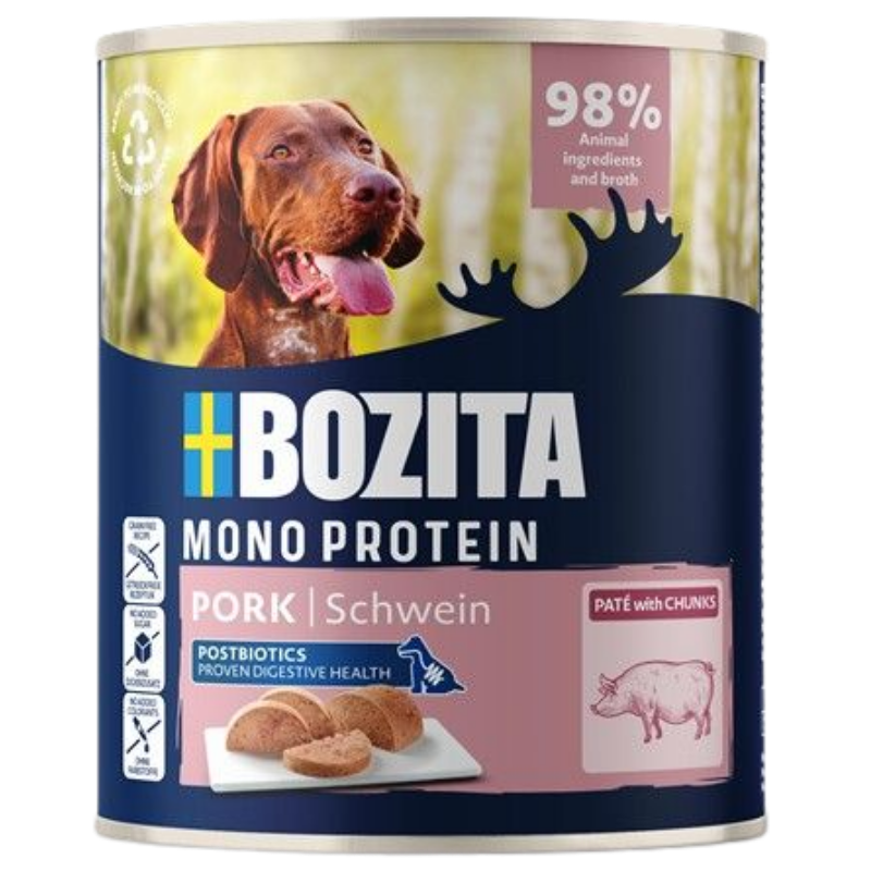 Bozita Dog Paté Schwein 800 g