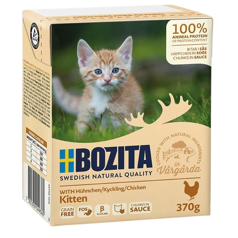 Bozita Häppchen in Soße Hühnchen für Kitten 370 g