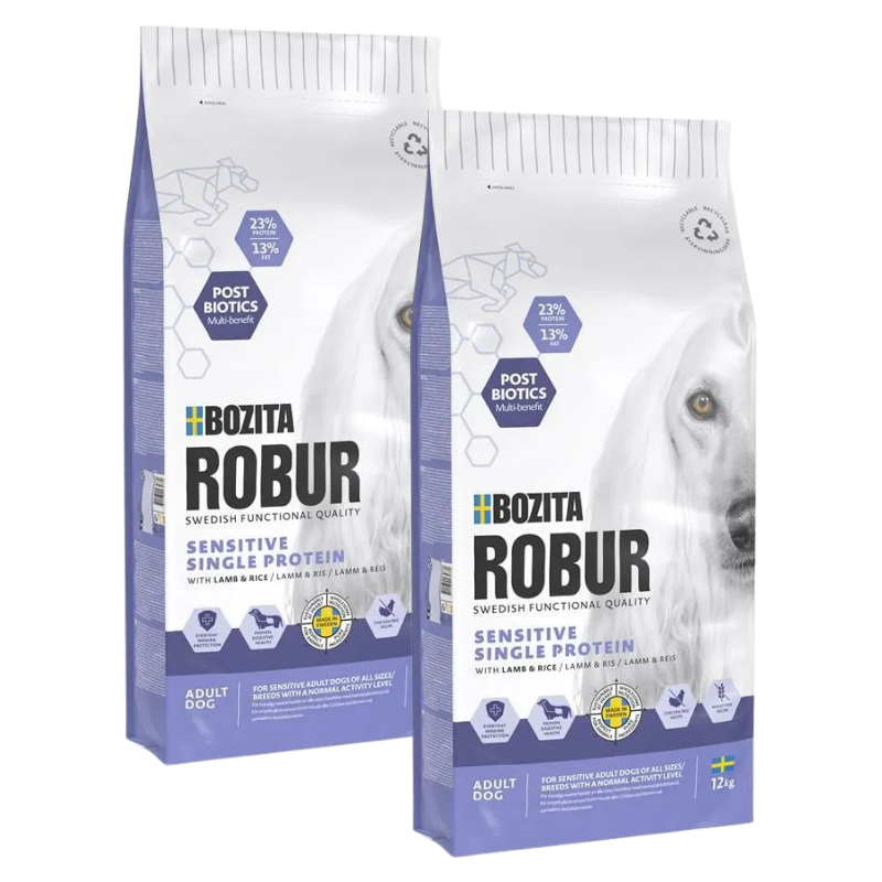 Bozita Robur Adult Sensitive Single Protein Lamm