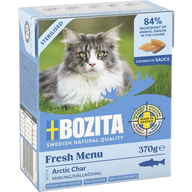 Bozita Sterilised Häppchen in Sauce mit Saibling 370 g