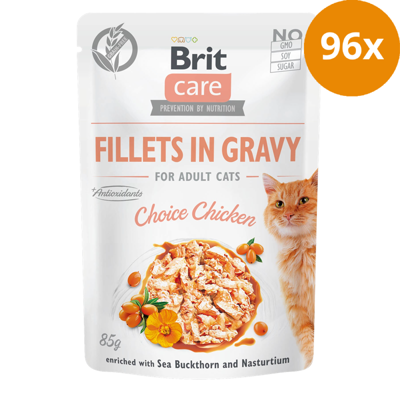 Brit Care Fillets in Gravy Chicken 85 g