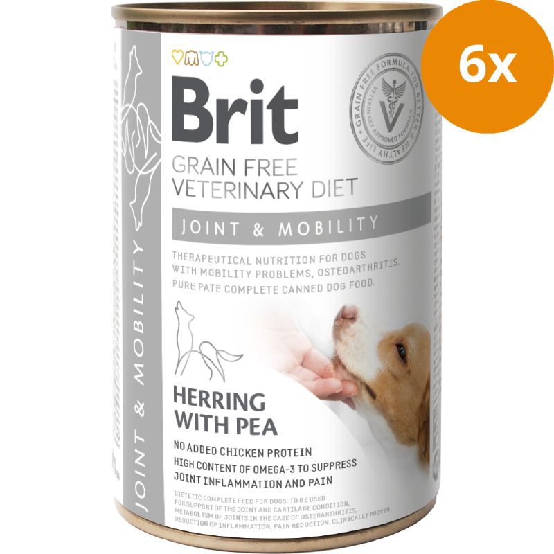 Brit Vet Dog Dose Joint & Mobility 400 g