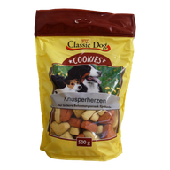 BTG Classic Dog Snack Cookies Knusperherzen 500 g
