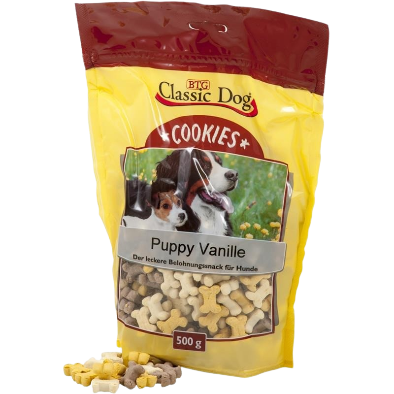 BTG Classic Dog Cookies Puppy Vanille 500 g