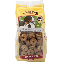 BTG Classic Dog Rollis mit Huhn 500 g