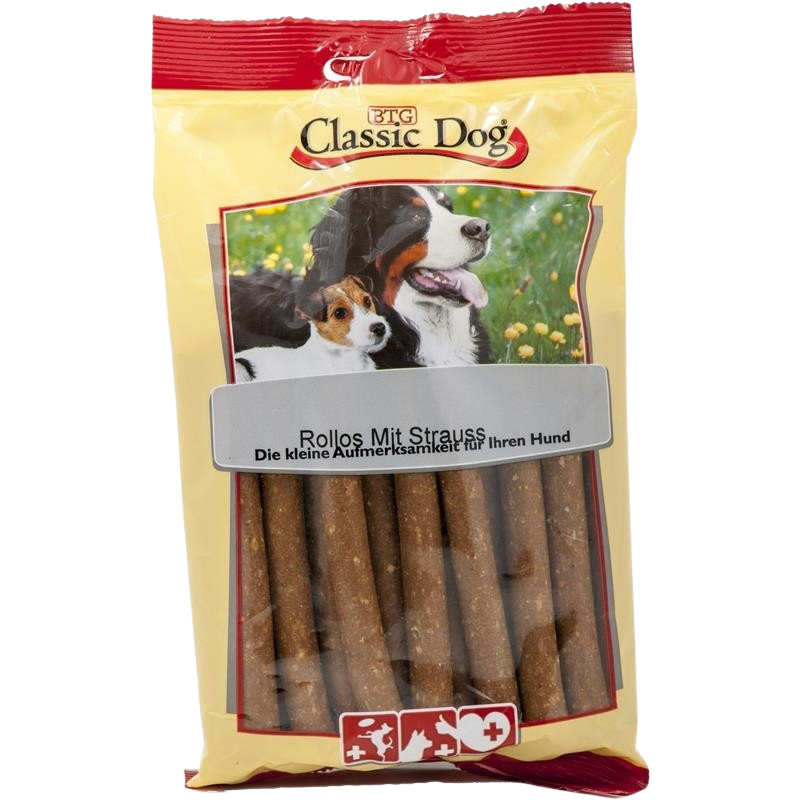BTG Classic Dog Rollos Strauß 200 g