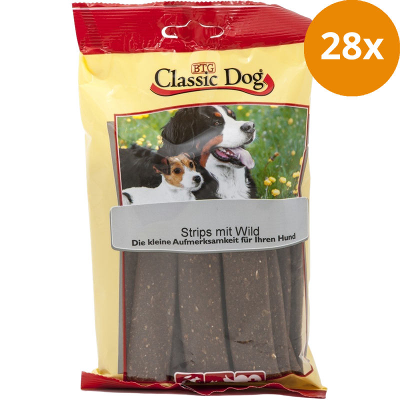 BTG Classic Dog Snack-Strips Wild 200 g