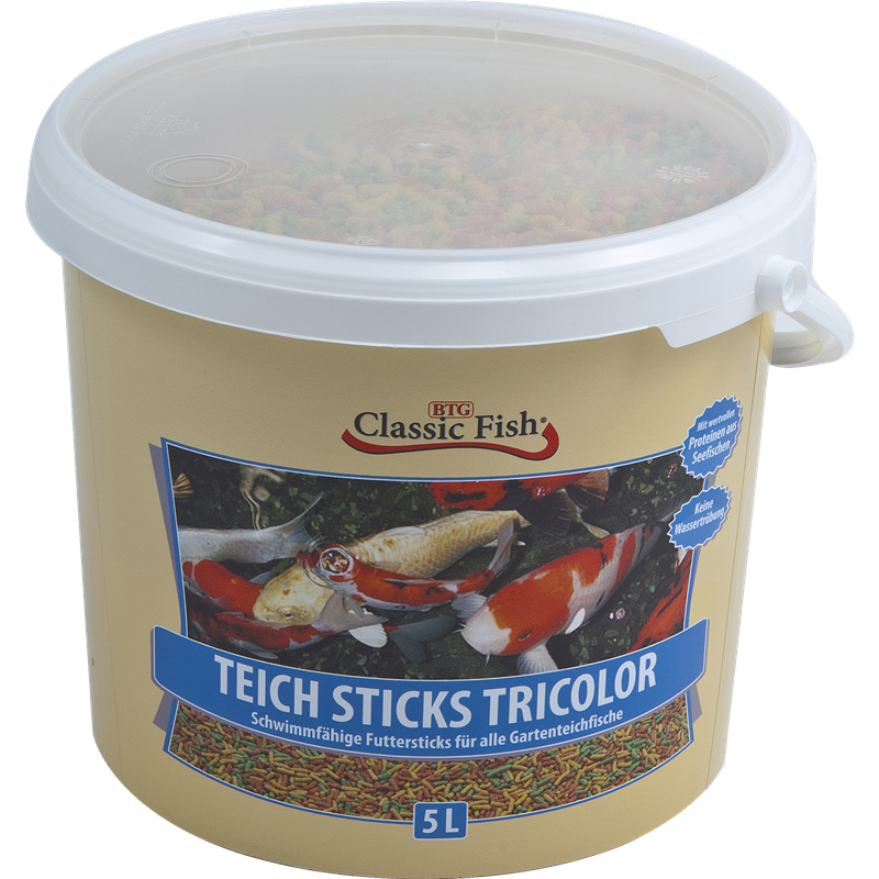 BTG Classic Fish Teichsticks Tricolor