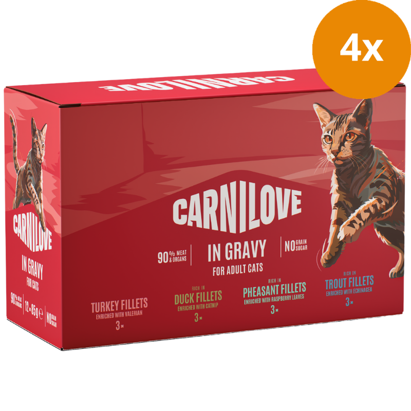 Carnilove Cat PB Gravy Multipack 12 x 85 g