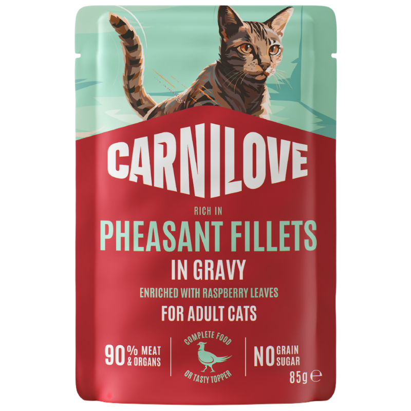 Carnilove Cat PB Gravy Pheasant 85 g