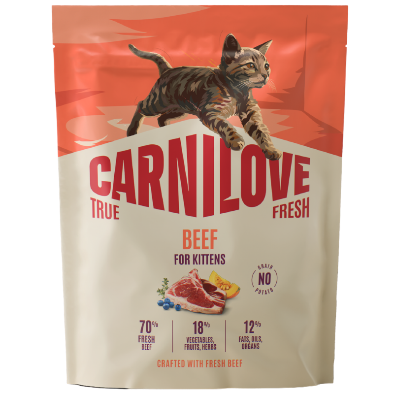 Carnilove Cat TrueFresh Kitten Beef 400 g