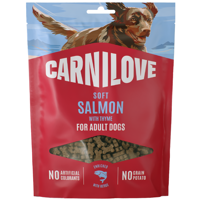Carnilove Dog Snack Soft Salmon & Thyme 200 g