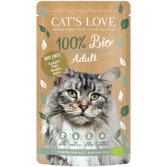 Cats Love PB Adult Bio Ente 100 g