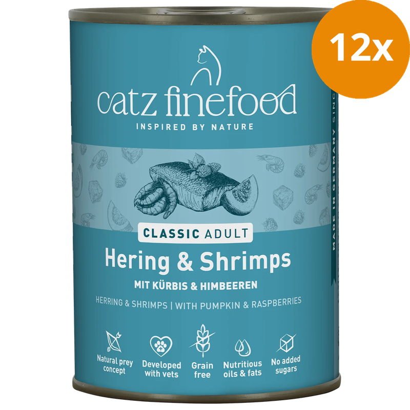 catz finefood No. 13 Hering & Shrimps 400 g