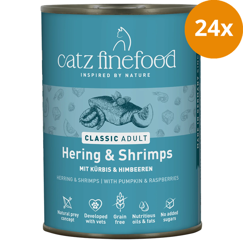 catz finefood No. 13 Hering & Shrimps 400 g