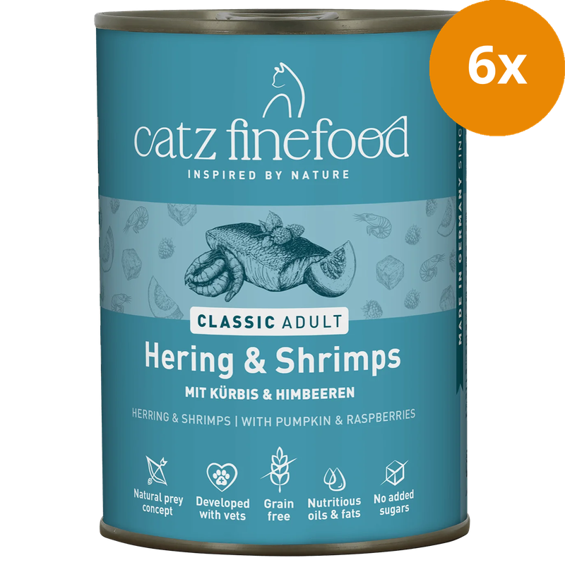catz finefood No. 13 Hering & Shrimps 400 g