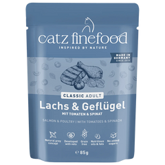 catz finefood No. 5 Lachs & Geflügel 85 g