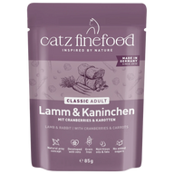 catz finefood No. 11 Lamm & Kaninchen 85 g