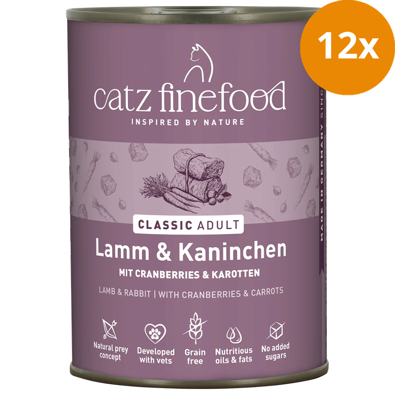 catz finefood No. 11 Lamm&Kaninchen 400 g