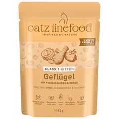 catz finefood Kitten No. 03 Geflügel 85 g