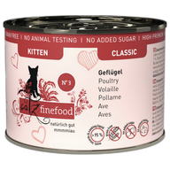 catz finefood Kitten No. 3 Geflügel 200 g