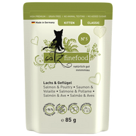 catz finefood CLASSIC KITTEN No. 05 Lachs & Geflügel 85 g
