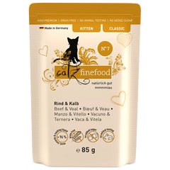 catz finefood Kitten No. 07 Rind&Kalb 85 g