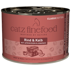catz finefood Kitten No. 7 Rind & Kalb 200 g