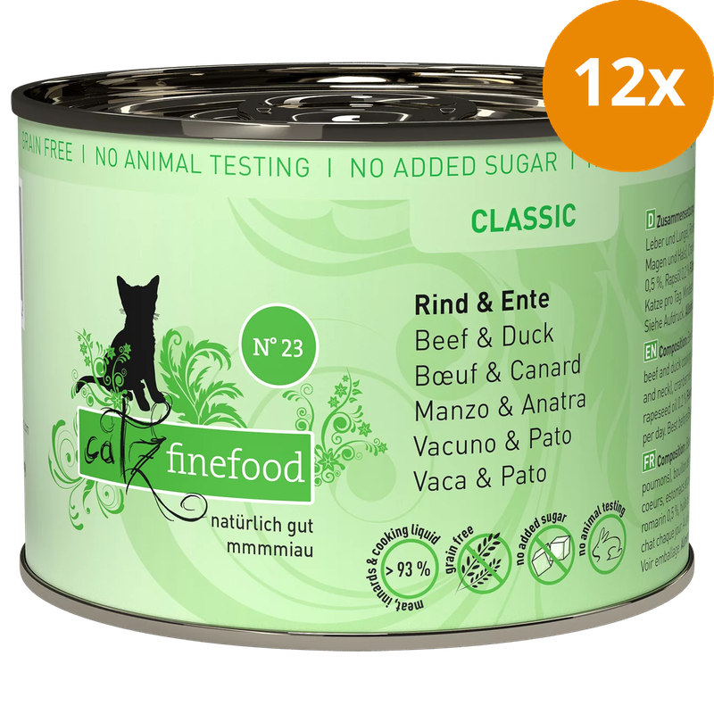 catz finefood No. 23 Rind&Ente 200 g