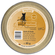 catz finefood Schale Fillets No. 407 Huhn & Kalb 85 g
