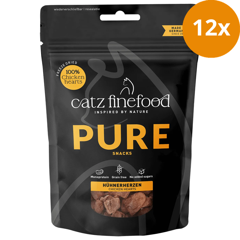 catz finefood Purrrrly No. 103 - Hühnerherzen 35 g