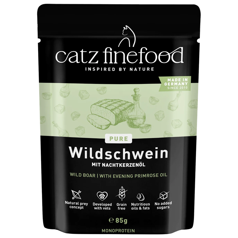 catz finefood Purrrr No. 109 Wildschwein 85 g