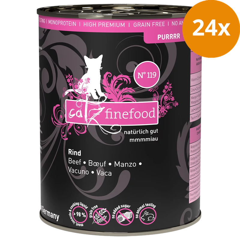 catz finefood Purrrr No. 119 Rind 400 g