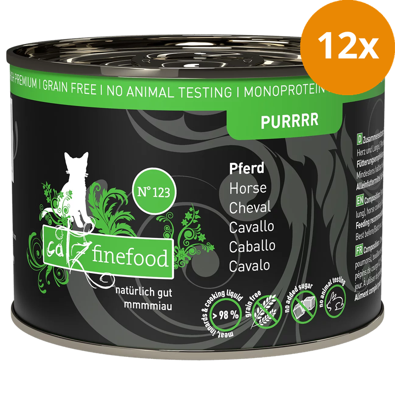 catz finefood Purrrr No. 123 Pferd 200 g