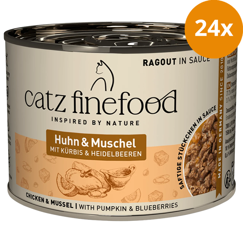 catz finefood Ragout No. 613 Huhn & Muschel 190 g