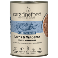 catz finefood Ragout No. 605 Lachs & Wildente 380 g