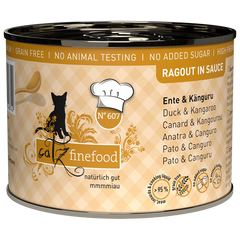 catz finefood Ragout No. 607 Känguru & Ente 190 g