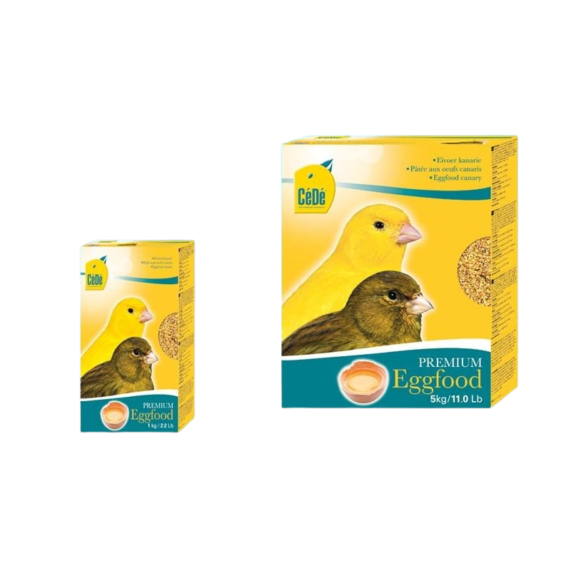 CéDé Eifutter für Kanarienvögel gelb
