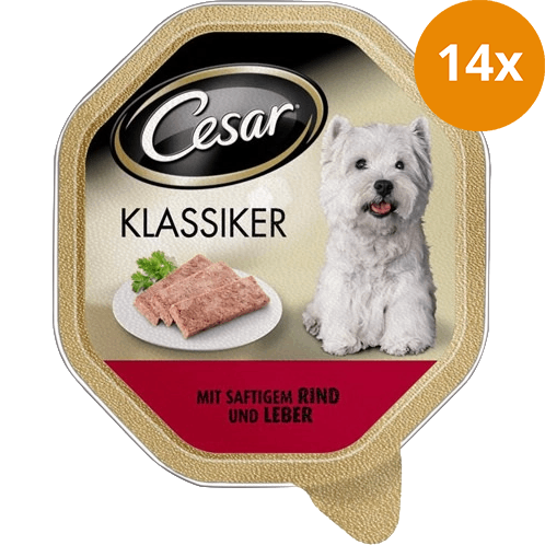 Cesar Klassiker Rind & Leber 150 g