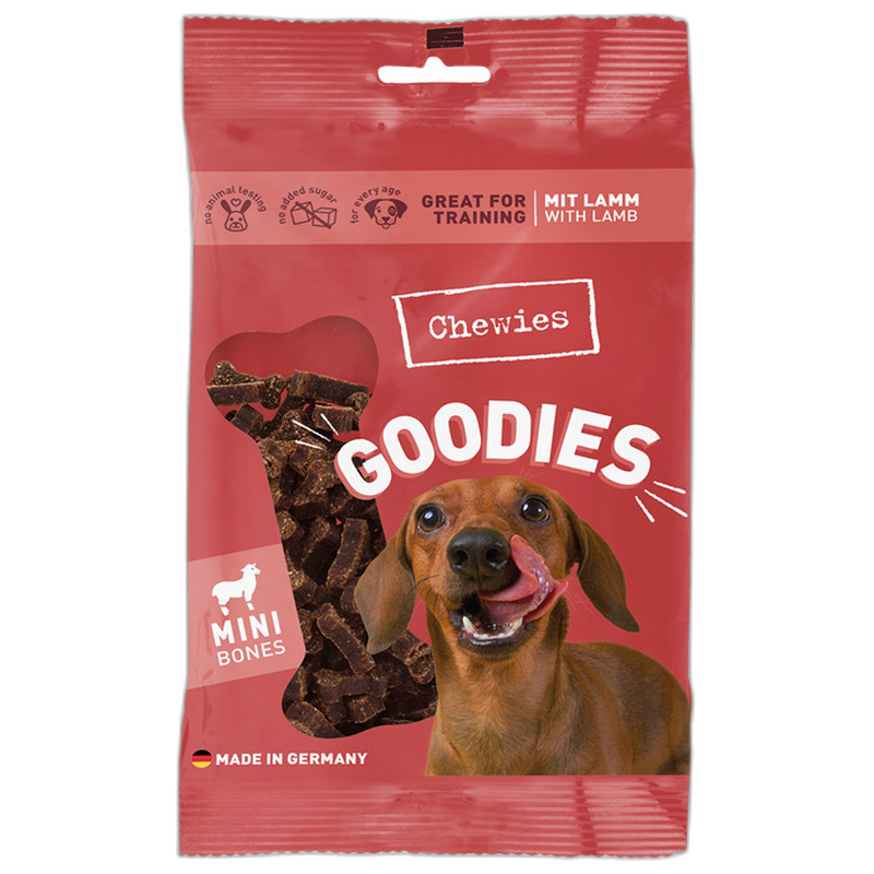 Chewies Goodies Mini Lamm 125 g