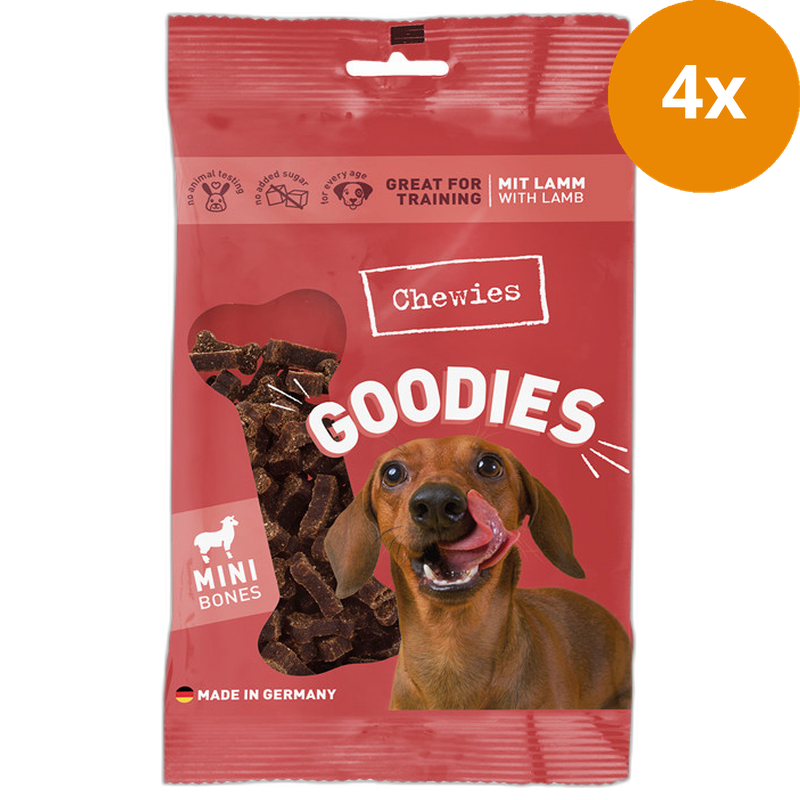 Chewies Goodies Mini Lamm 125 g