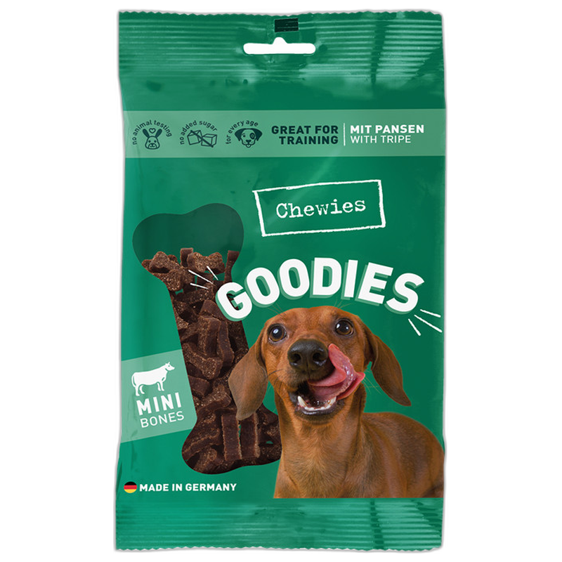 Chewies Goodies Mini Pansen 125 g