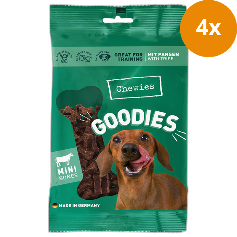 Chewies Goodies Mini Pansen 125 g
