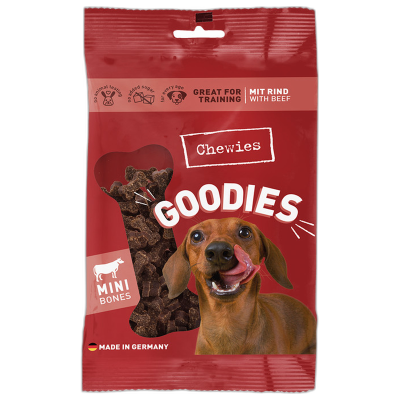 Chewies Goodies Mini Rind 125 g