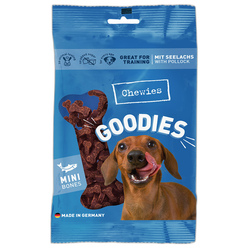 Chewies Goodies Mini Seelachs 125 g