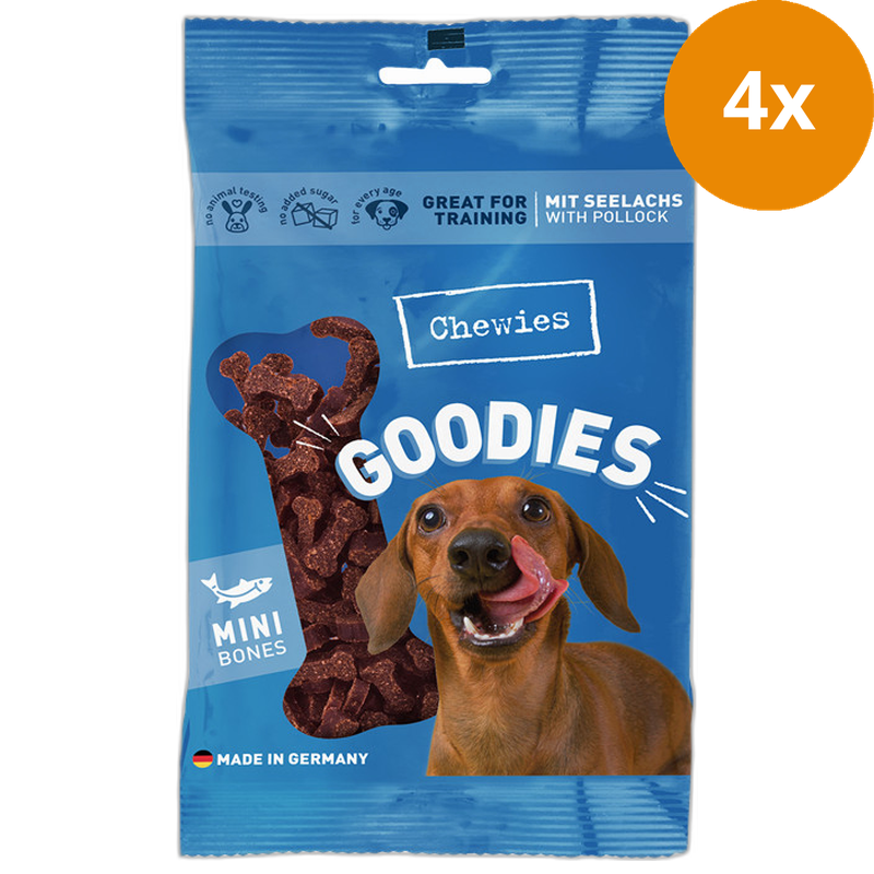 Chewies Goodies Mini Seelachs 125 g