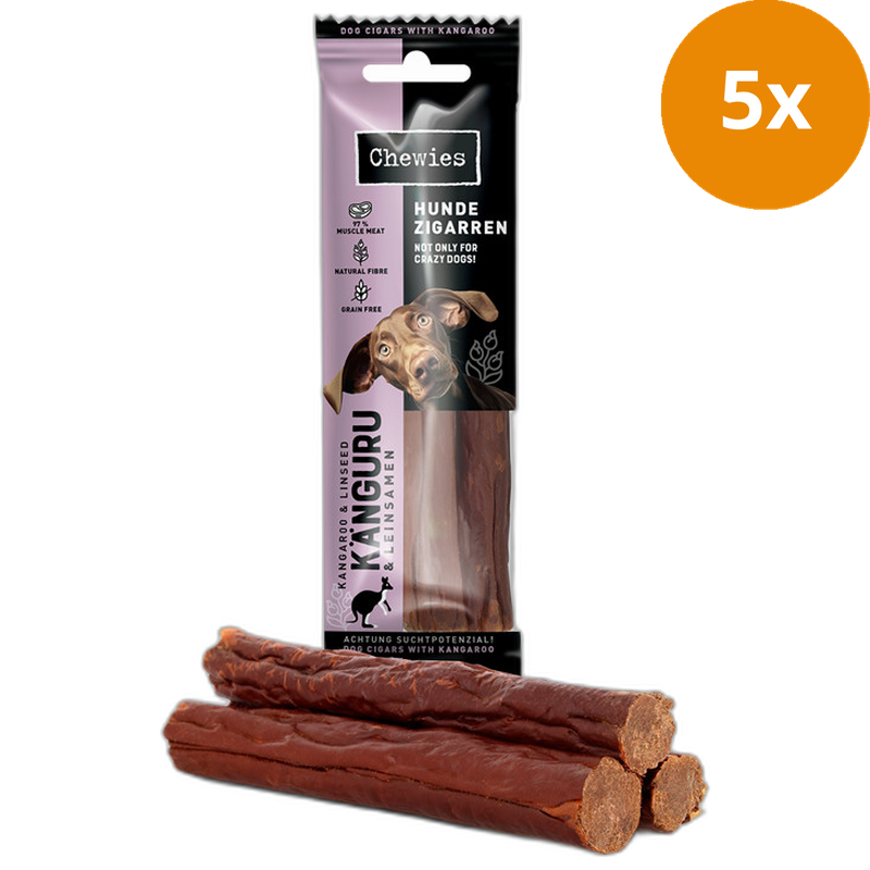 Chewies Hundezigarren Känguru 75 g